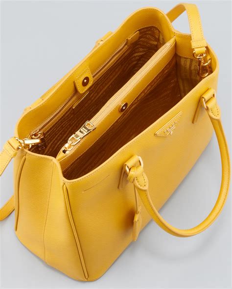 prada bags yellow